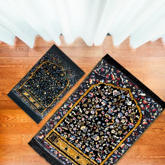 Twin Pack | Gray Multi Flower