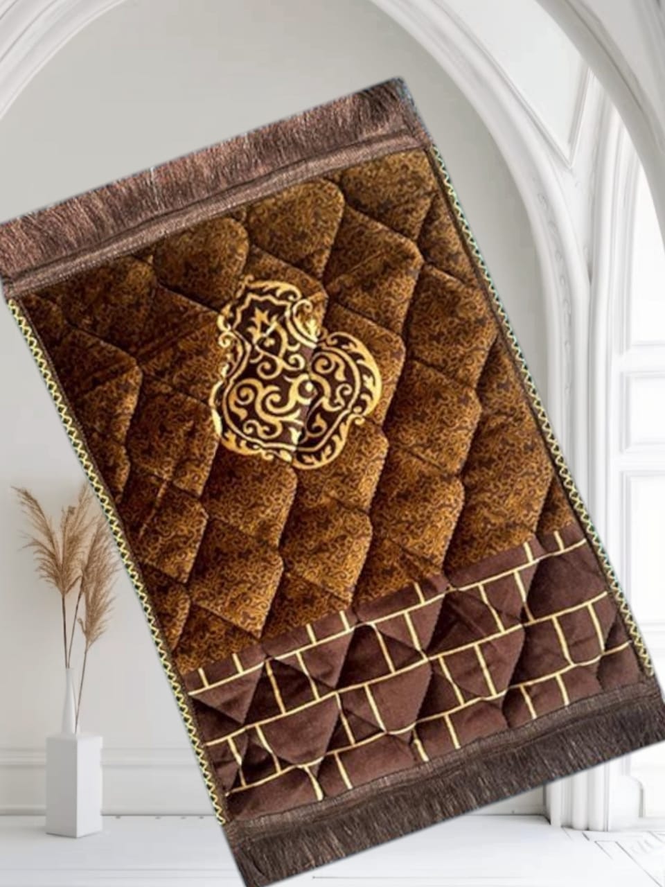 Kids Prayer Matt | Brown Ghilaf E Kaaba