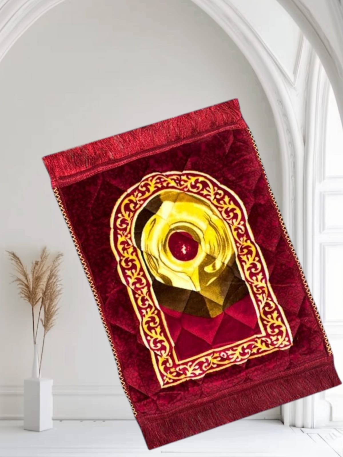 Kids Prayer Matt | Red Hajr E Aswad