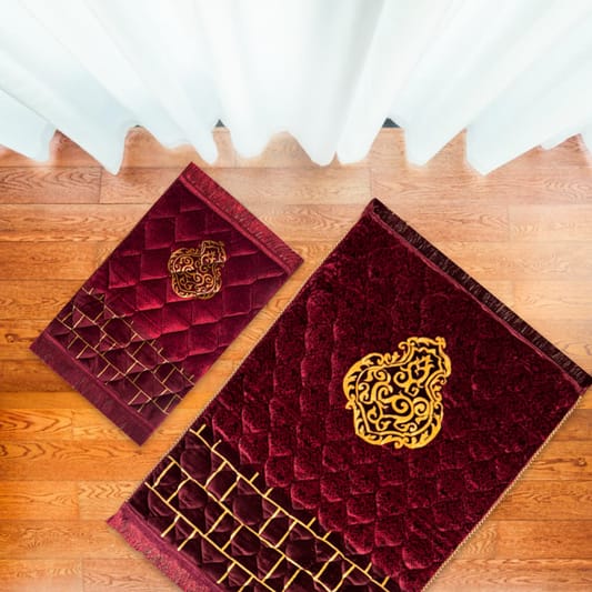 Twin Pack | Red Ghilaf E Kaaba